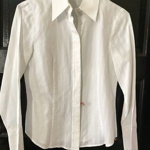 Ellen Tracy perfect white blouse